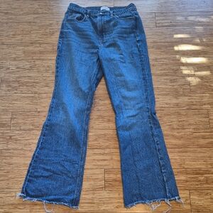 Pacific Sunwear Dark Blue Flare Jeans